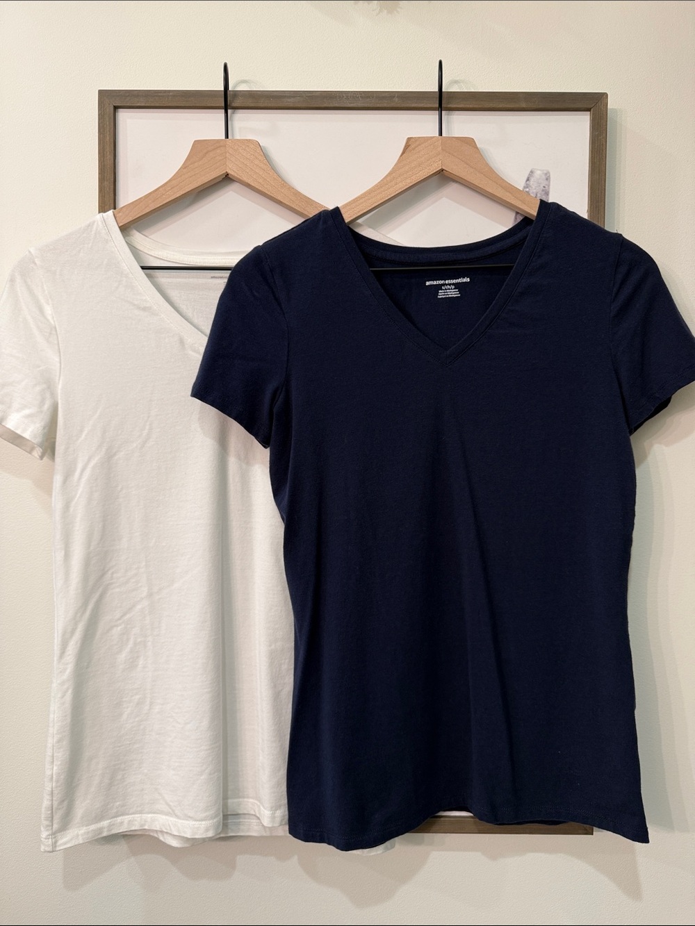 🤍💙 Amazon Essentials T-Shirts, set of 4